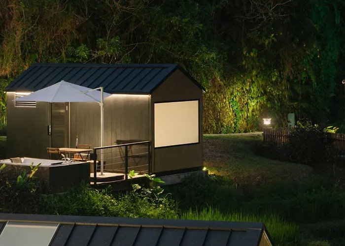 リゾート Bobocabin Ubud, Bali