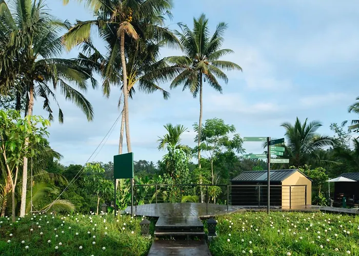 リゾート Bobocabin Ubud, Bali 4*